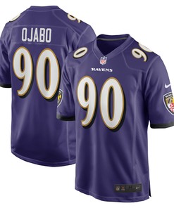 David Ojabo Baltimore Ravens 2022 Nfl Draft Pick Player Game Jersey - Purple Nfl - Robokeg