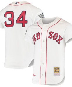 David Ortiz Boston Red Sox Mitchell & Ness 2004 Cooperstown Collection Home Authentic Jersey - White Mlb - Robokeg