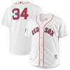 David Ortiz Boston Red Sox Mitchell & Ness Big & Tall Home Authentic Player Jersey - White Mlb - Robokeg