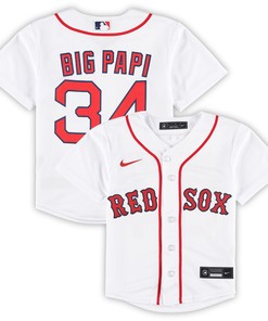 David Ortiz Boston Red Sox Preschool 2022 Hall Of Fame Replica Player Jersey - White Mlb Ver 1 - Robokeg