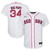 David Ortiz Boston Red Sox Replica Player Jersey White Mlb - Robokeg