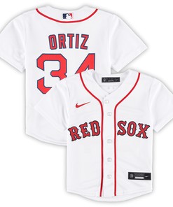 David Ortiz Boston Red Sox Toddler 2022 Hall Of Fame Replica Player Jersey - White Mlb - Robokeg