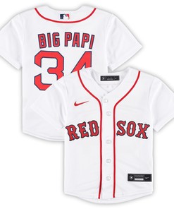 David Ortiz Boston Red Sox Toddler 2022 Hall Of Fame Team Replica Player Jersey - White Mlb - Robokeg