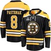 David Pastrnak 8 Boston Bruins Stanley Cup 2023 Playoffs Patch Home Breakaway Men Jersey - Black - Robokeg