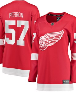 David Perron Detroit Red Wings Fanatics Branded Womens Home Breakaway Player Jersey - Red Nhl - Robokeg