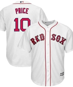 David Price Boston Red Sox Official Cool Base Player Jersey - White - Robokeg