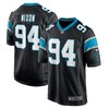 Daviyon Nixon Carolina Panthers Game Jersey - Black Nfl - Robokeg
