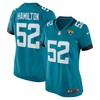 Davon Hamilton Jacksonville Jaguars Womens Game Jersey - Teal Nfl - Robokeg