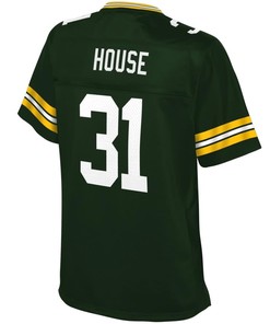 Davon House Green Bay Packers Nfl Pro Line Womens Team Color Player Jersey - Green - Robokeg