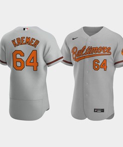 Dean Kremer 64 Baltimore Orioles Gray Road Jersey - Robokeg