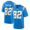 Deandre Carter Los Angeles Chargers Game Jersey - Powder Blue Nfl - Robokeg