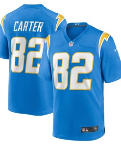 Deandre Carter Los Angeles Chargers Game Jersey - Powder Blue Nfl - Robokeg