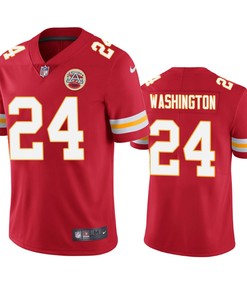 Deandre Washington Kansas City Chiefs Red Vapor Limited Jersey - Robokeg