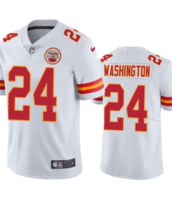 Deandre Washington Kansas City Chiefs White Vapor Limited Jersey - Robokeg