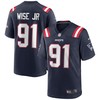 Deatrich Wise Jr. New England Patriots Game Jersey - Navy Nfl - Robokeg