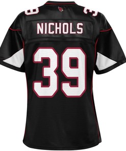 Deatrick Nichols Arizona Cardinals Nfl Pro Line Womens Alternate Player Jersey - Black - Robokeg