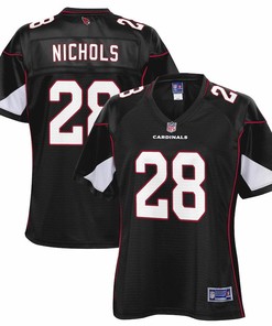 Deatrick Nichols Arizona Cardinals Nfl Pro Line Womens Alternate Team Player Jersey - Black - Robokeg