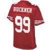 Deforest Buckner San Francisco 49ers Nfl Pro Line Womens Player Jersey - Scarlet - Robokeg