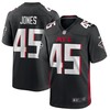 Deion Jones Atlanta Falcons Game Player Jersey - Black Nfl - Robokeg
