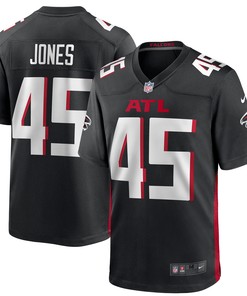 Deion Jones Atlanta Falcons Game Player Jersey - Black Nfl - Robokeg