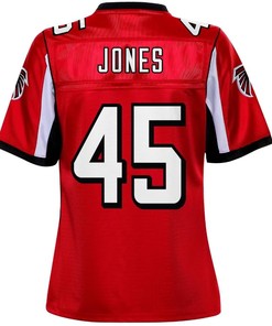 Deion Jones Atlanta Falcons Nfl Pro Line Womens Player Jersey - Red - Robokeg