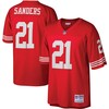 Deion Sanders San Francisco 49ers Mitchell & Ness Legacy Replica Jersey - Scarlet Nfl - Robokeg