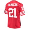 Deion Sanders San Francisco 49ers Nfl Pro Line Retired Player Replica Jersey - Scarlet - Robokeg