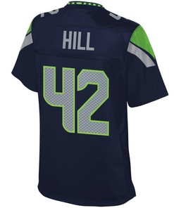 Delano Hill Seattle Seahawks Nfl Pro Line Womens Team Color Player Jersey - College Navy - Robokeg