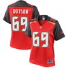 Demar Dotson Tampa Bay Buccaneers Nfl Pro Line Womens Player Jersey - Red - Robokeg