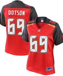 Demar Dotson Tampa Bay Buccaneers Nfl Pro Line Womens Player Jersey - Red - Robokeg