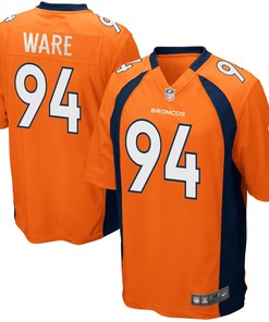 Demarcus Ware Denver Broncos Game Jersey - Orange Nfl - Robokeg