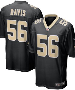 Demario Davis New Orleans Saints Game Player Jersey - Black Nfl - Robokeg