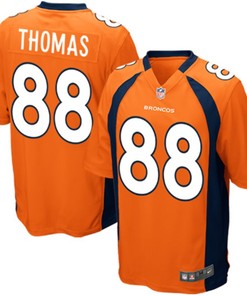 Demaryius Thomas Denver Broncos Nike Team Color Game Jersey - Orange - Robokeg