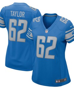 Demetrius Taylor Detroit Lions Womens Player Game Jersey - Blue Nfl - Robokeg