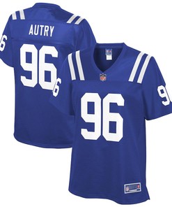 Denico Autry Indianapolis Colts Nfl Pro Line Womens Player Replica Jersey - Royal - Robokeg