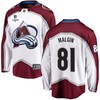 Denis Malgin 81 Colorado Avalanche Stanley Cup 2023 Playoffs Patch Away Breakaway Men Jersey - White - Robokeg