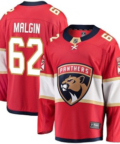 Denis Malgin Florida Panthers Breakaway Jersey - Red - Robokeg