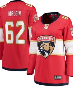 Denis Malgin Florida Panthers Women's Home Breakaway Player Jersey - Red - Robokeg