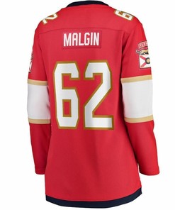 Denis Malgin Florida Panthers Women's Home Breakaway Player Jersey - Red - Robokeg
