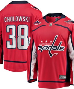 Dennis Cholowski Washington Capitals Fanatics Branded Home Breakaway Player Jersey - Red Nhl - Robokeg
