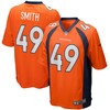 Dennis Smith Denver Broncos Game Retired Player Jersey - Orange Nfl - Robokeg