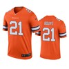 Denver Broncos A.j. Bouye Orange Color Rush Legend Jersey - Robokeg