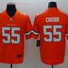 Denver Broncos Bradley Chubb #55 2020 Nfl Orange Jersey Jersey - Robokeg