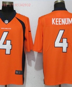 Denver Broncos Case Keenum #4 2020 Nfl Orange Jersey Jersey - Robokeg