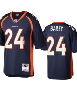 Denver Broncos Champ Bailey Navy Legacy Replica Jersey - Robokeg