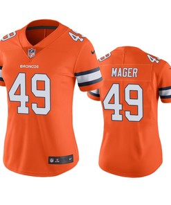 Denver Broncos Color Rush Limited Craig Mager Nike T-shirt - Robokeg