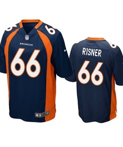 Denver Broncos Dalton Risner 2019 Nfl Draft Navy Game Jersey - Robokeg