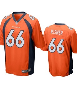 Denver Broncos Dalton Risner 2019 Nfl Draft Orange Game Jersey - Robokeg