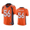 Denver Broncos Dekoda Watson Orange Vapor Untouchable Limited Jersey - Robokeg