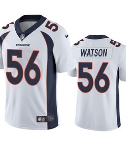 Denver Broncos Dekoda Watson White Vapor Untouchable Limited Jersey - Robokeg